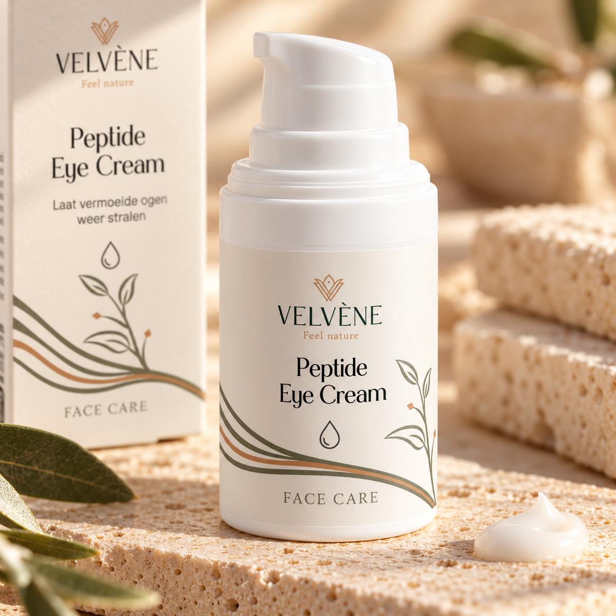 (précommande) Crème contour des yeux aux peptides Velvène - 15 ml