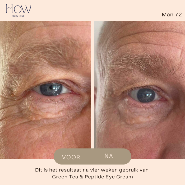 Green Tea & Peptide Eye Cream - Flow Cosmetics - 15ml