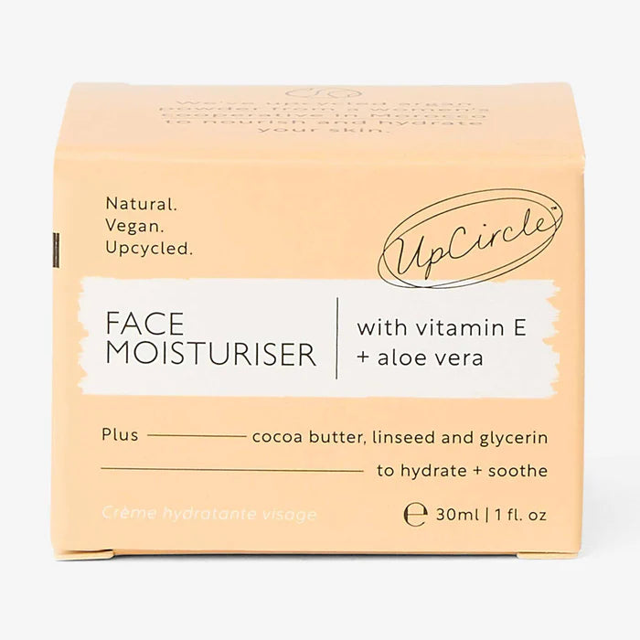 Upcircle Beauty - Face Moisturiser, Vitamin E - Travel size 30ml