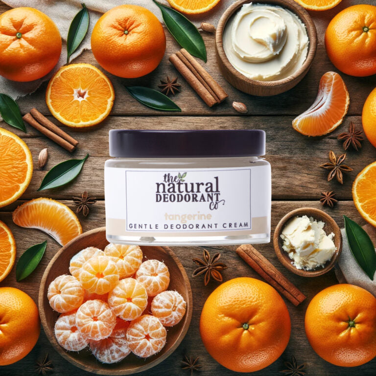 Gentle Deodorantcrème Tangerine | 55gr The Natural Deo Co