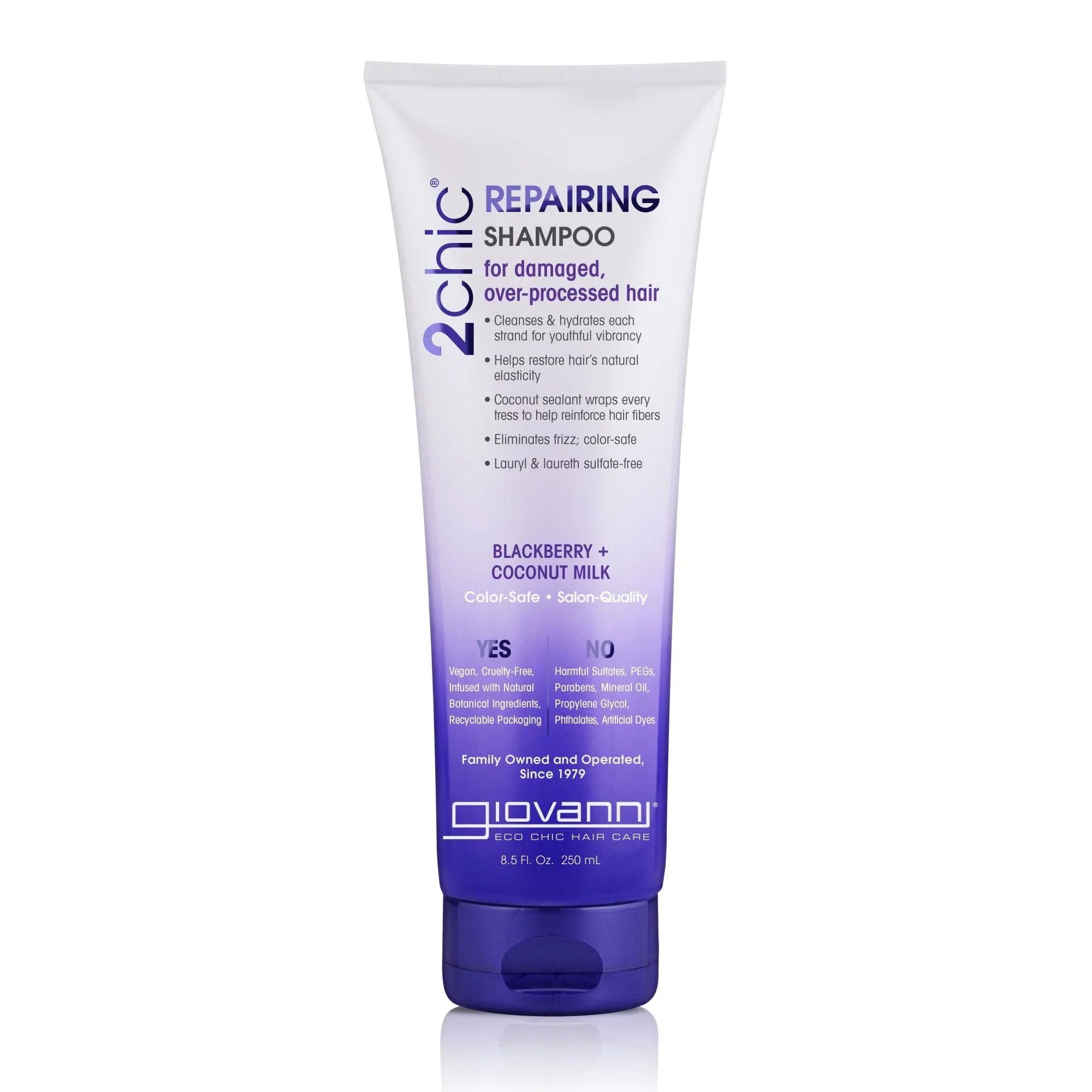 2chic® Repairing Shampoo - Giovanni Cosmetics - 250ml