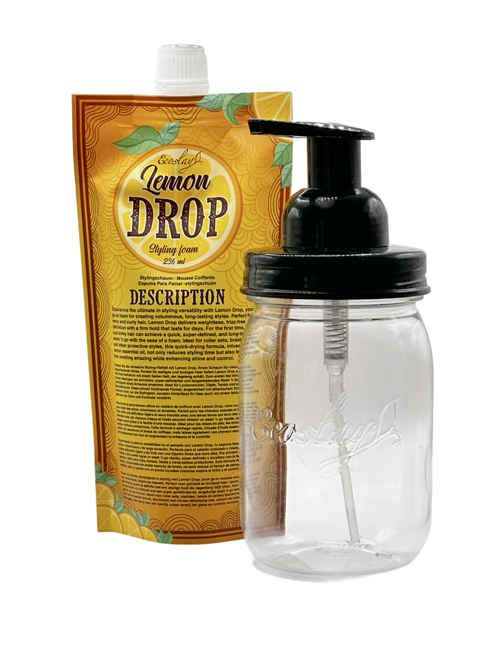 Ecoslay Lemon Drop Styling Foam - 237ml