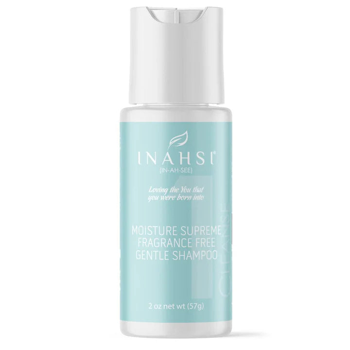 Inahsi Moisture Supreme Fragrance Free Gentle Shampoo - Travel Size, 59ml