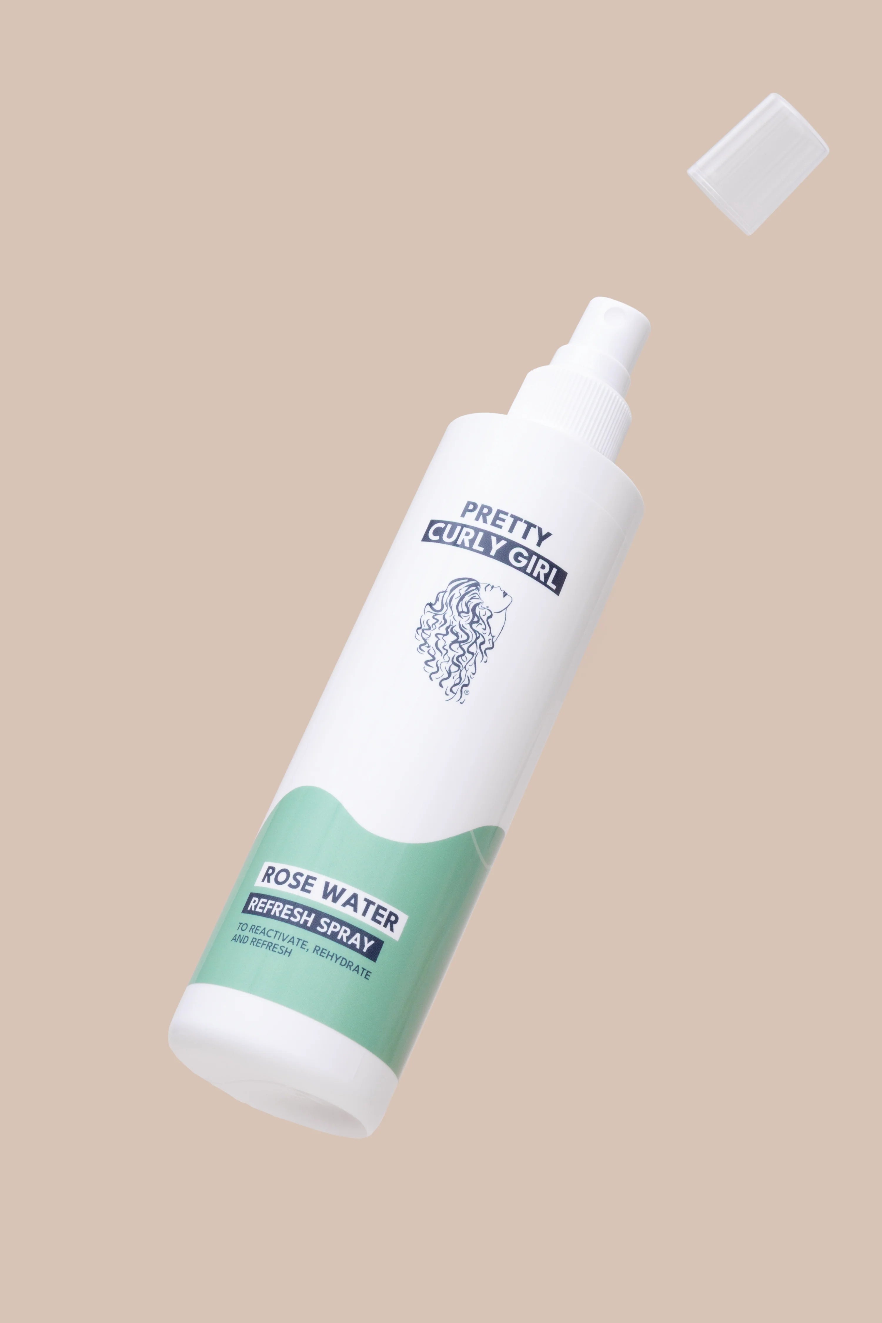 Pretty Curly Girl Rose Water Refresh Spray - 250ml