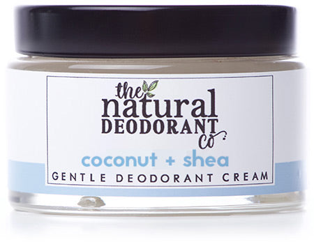Gentle Deodorantcrème Coconut + Shea (Unscented) | 55g - The Natural Deo Co