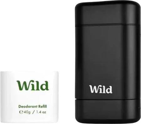 *Men's Black Case and Fresh Cotton and Sea Salt Deo Starter Pack - Wild