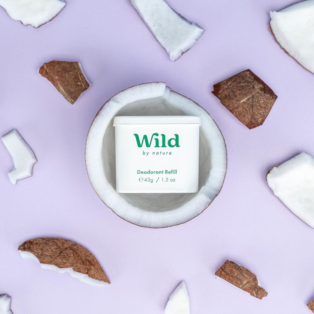 *Purple Case + Coconut & Vanilla Deo Refill - Wild