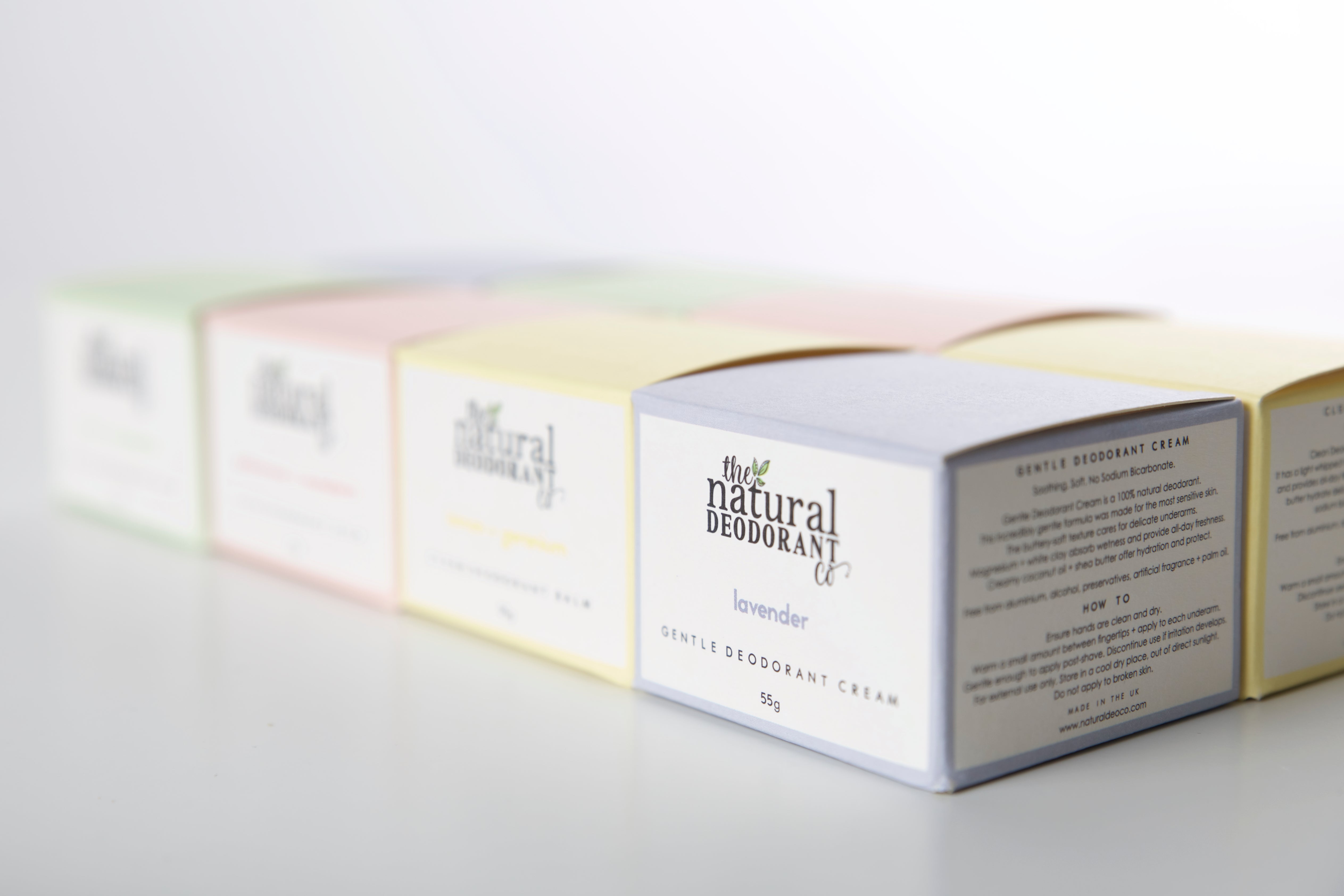 Actieve Deodorant Balsem Sinaasappel-Bergamot 55gr - The Natural Deo Co