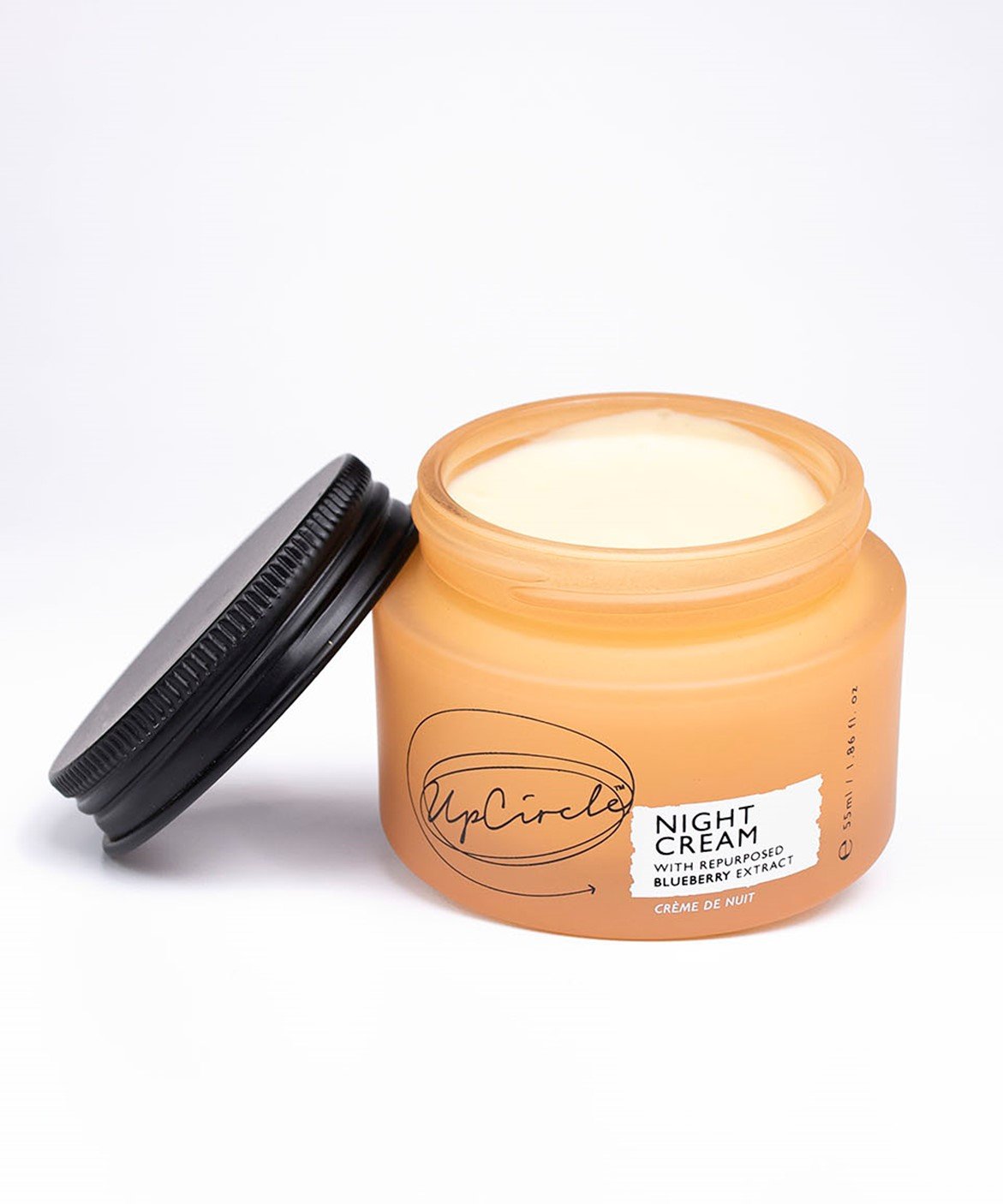 Upcircle Beauty - Nachtcrème met hyaluronzuur en Niacinamide - Travel size 30ml