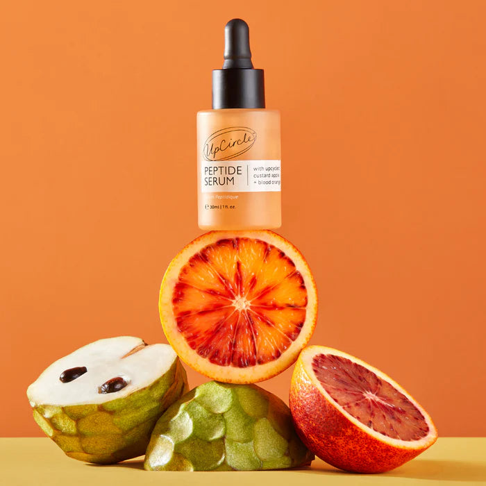 Upcircle Beauty - Peptide Serum with upcycled Custard Apple + Blood Orange