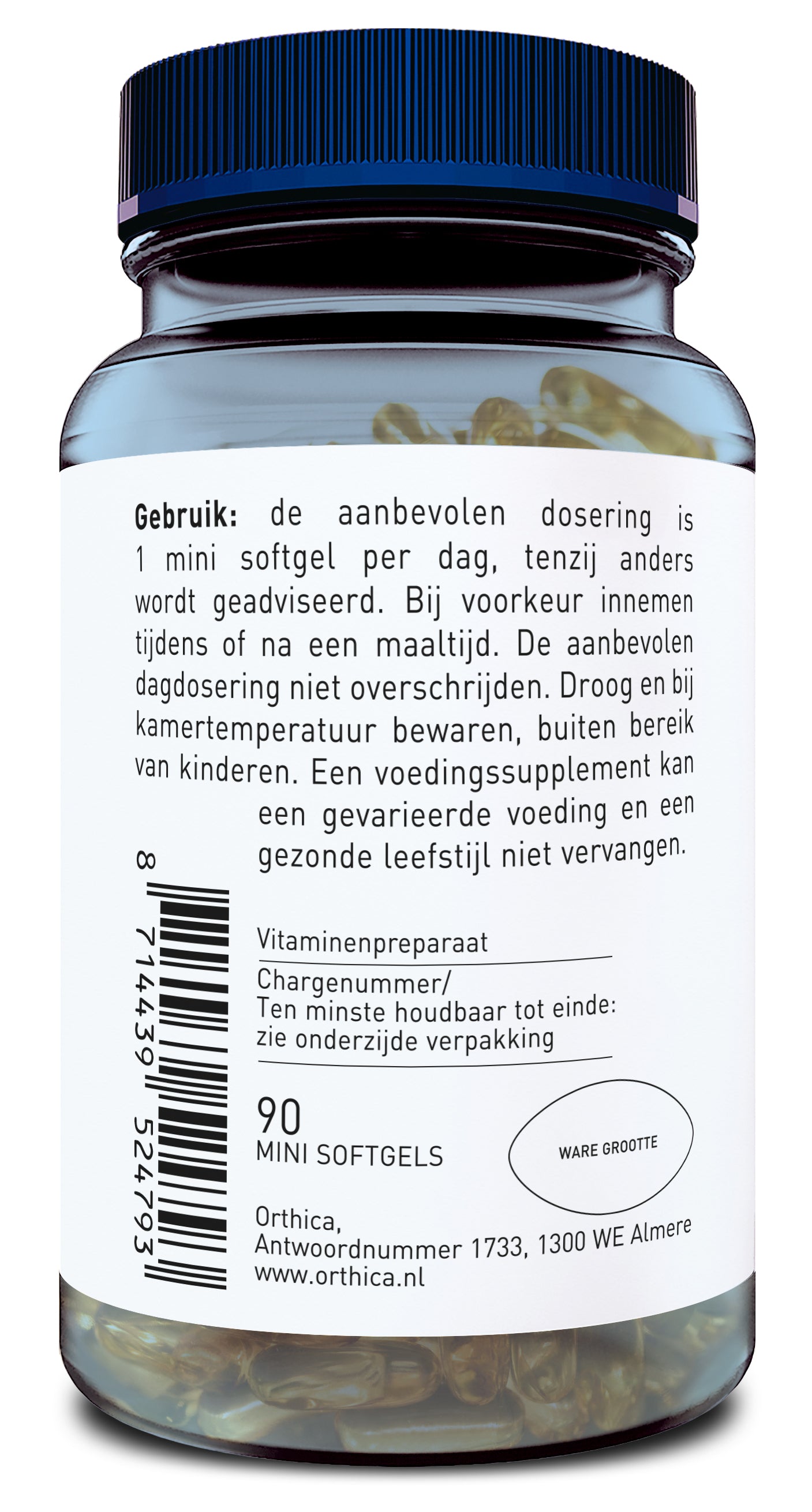 Orthica Vitamine E-400 90 Softgels