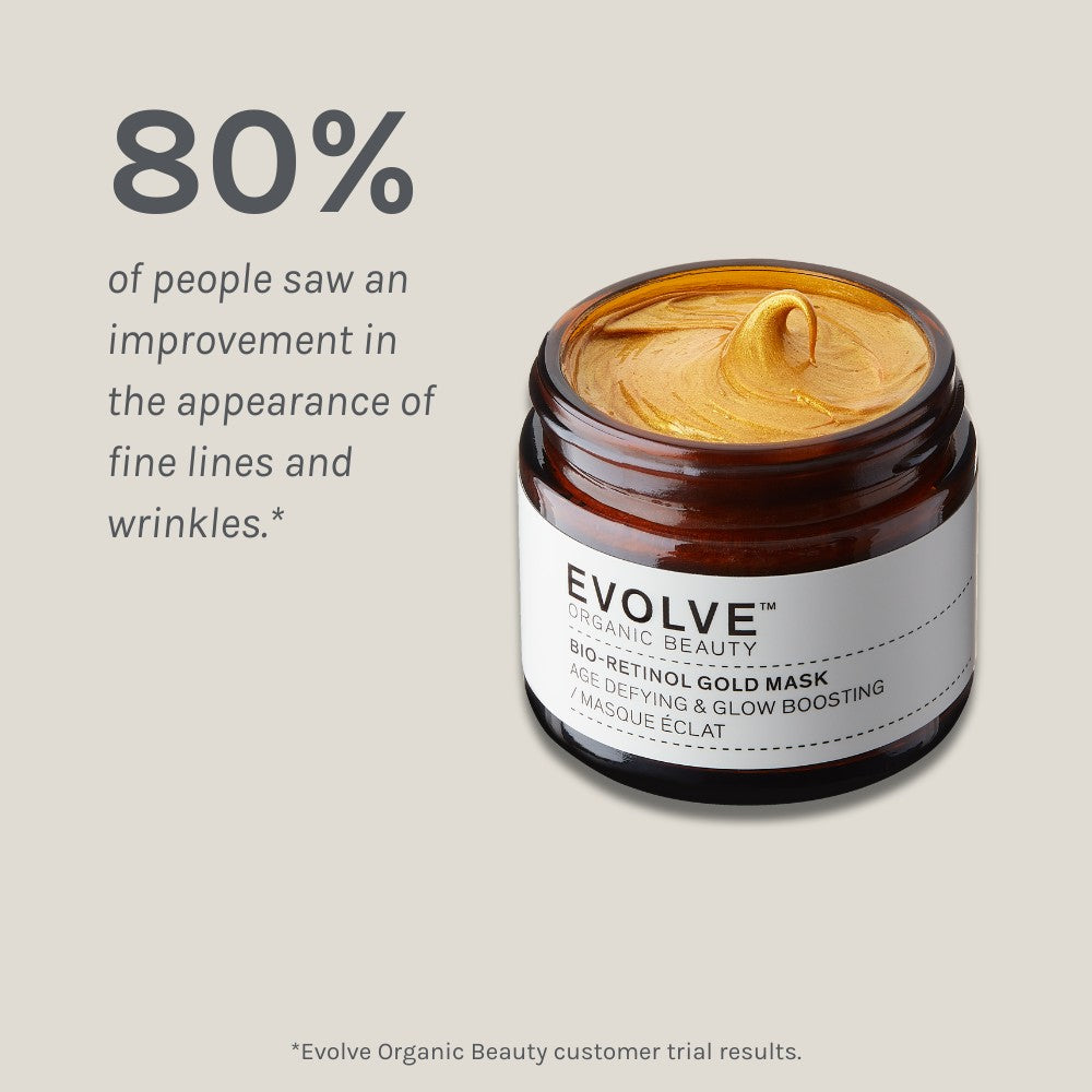 Bio Retinol Gold Gezichtsmasker - Evolve