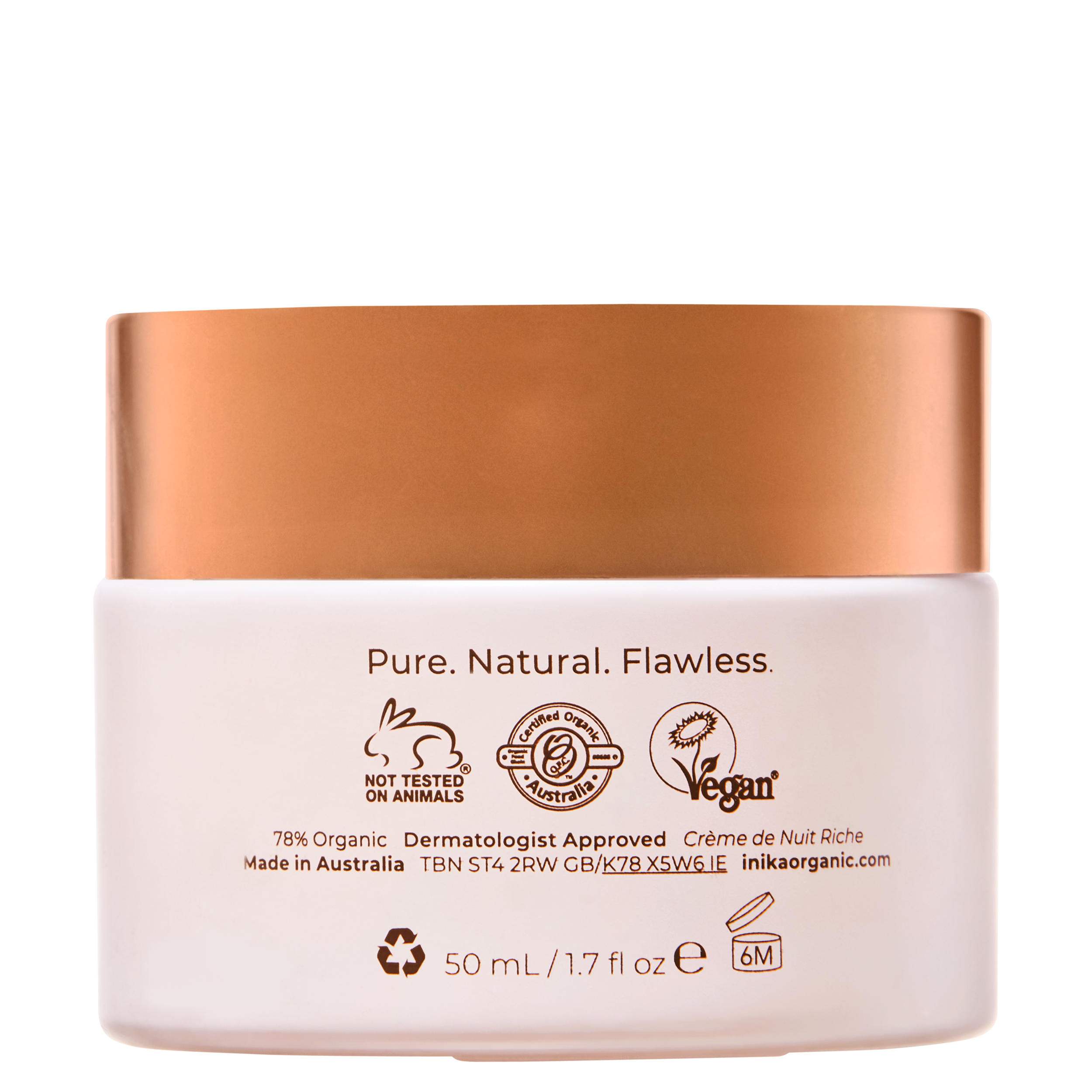 INIKA Organic - Phytofuse Renew™ Rich Night Cream 50ml