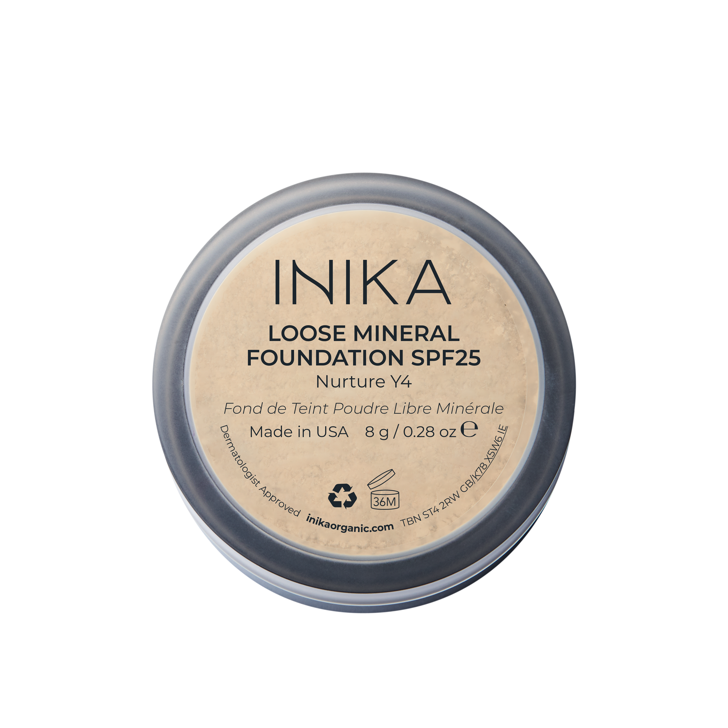 INIKA - Loose Mineral Foundation SPF 25