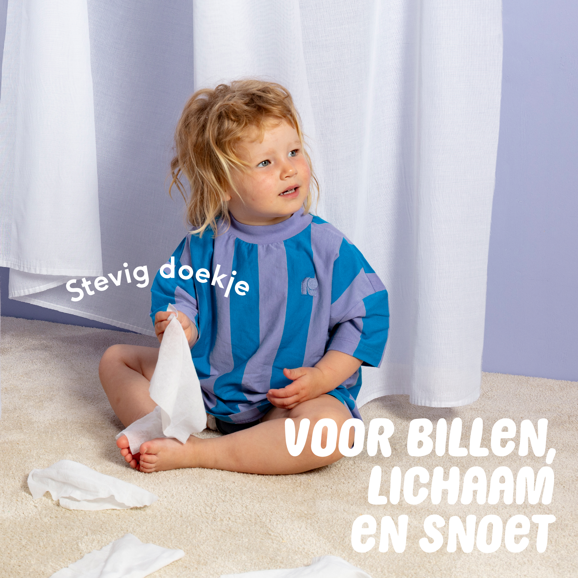 Naïf - Plasticvrije billendoekjes voor baby's en kids 1 pack