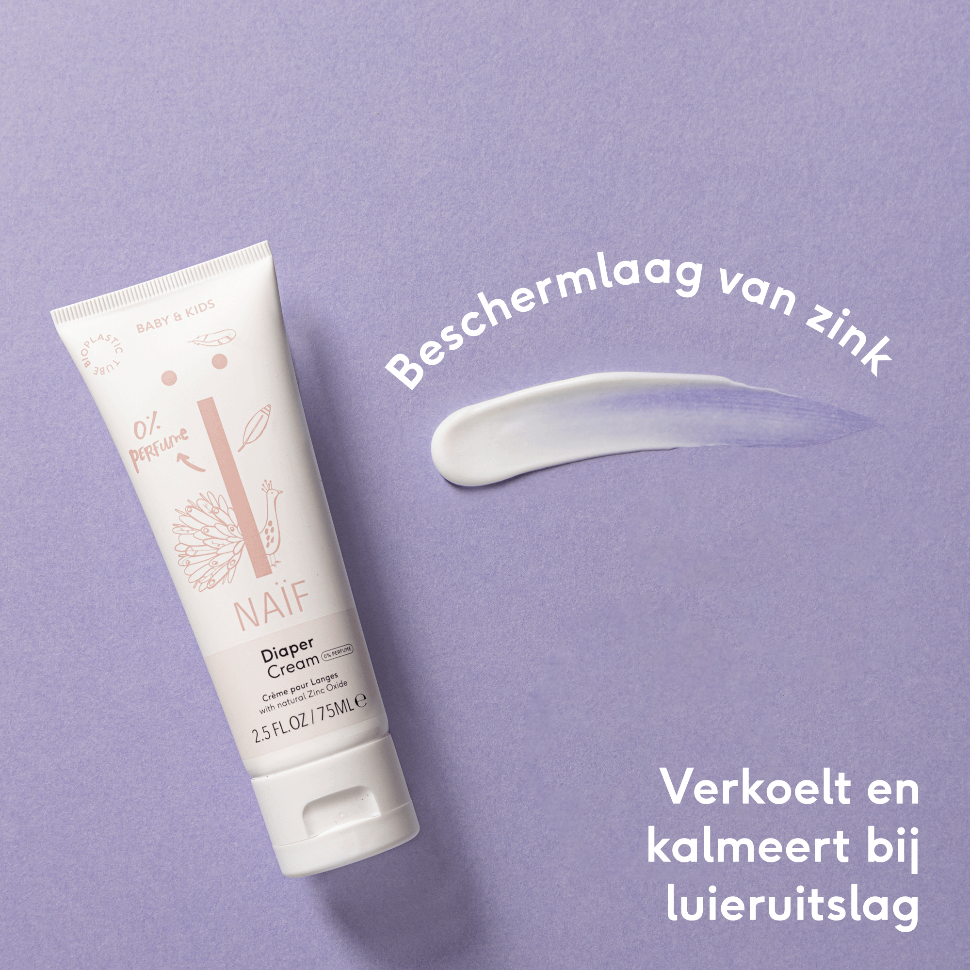 Naïf - Zink Crème voor baby's & kids