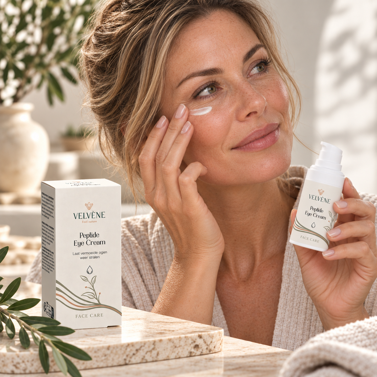 (précommande) Crème contour des yeux aux peptides Velvène - 15 ml