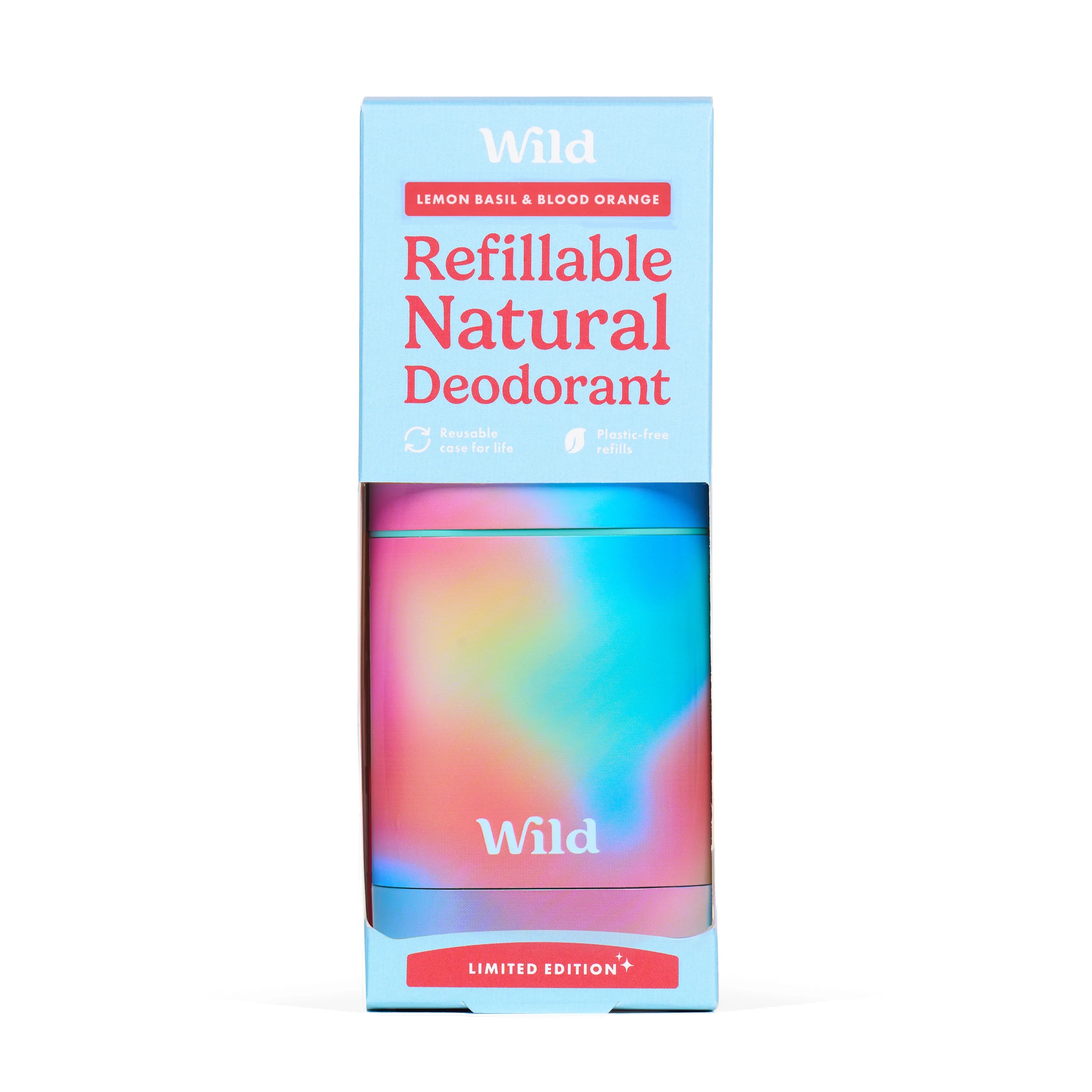 Ombre Case + Lemon, Basil & Blood Orange Deo Refill - Wild