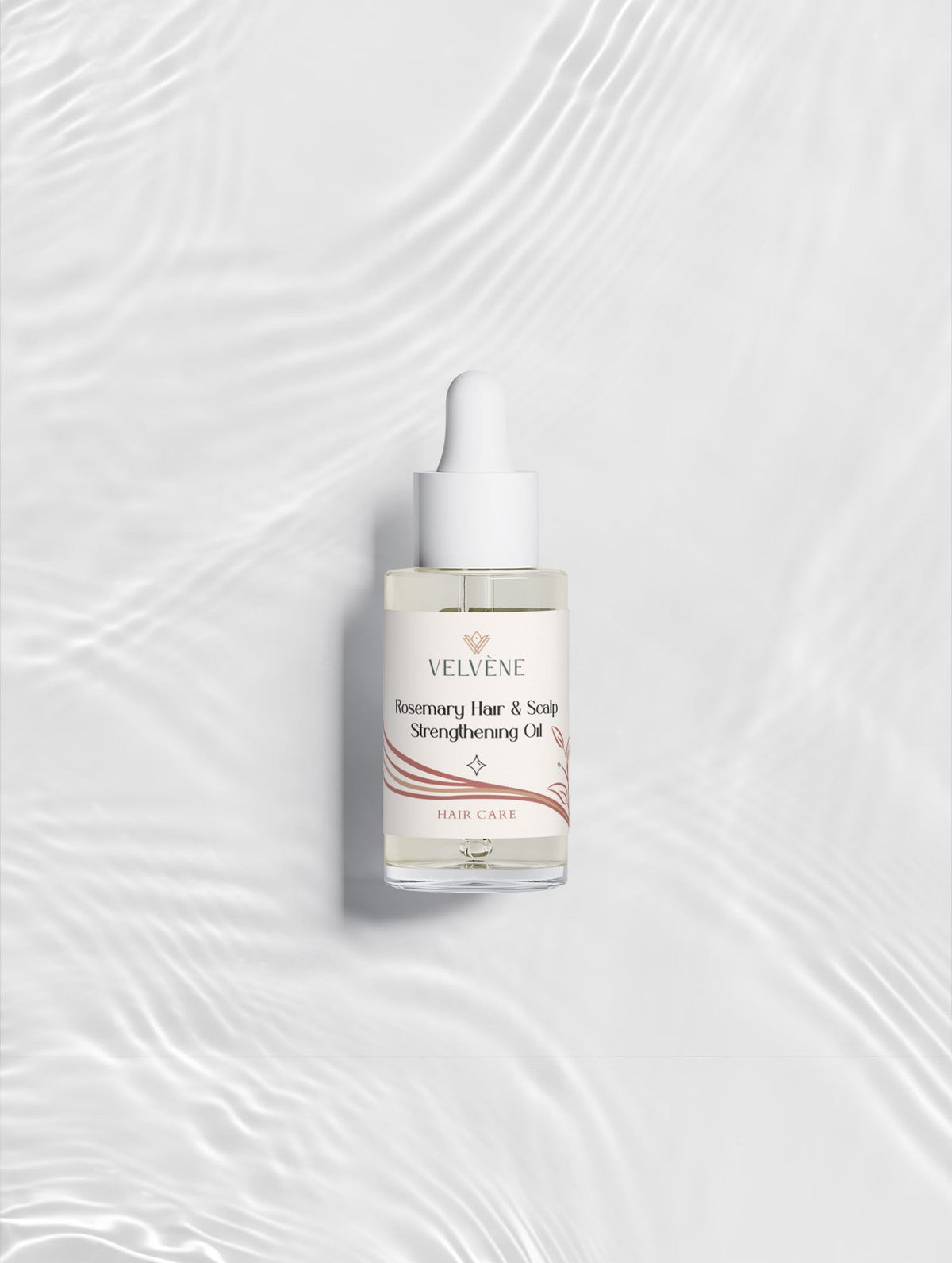 (Précommande) Huile fortifiante pour cheveux et cuir chevelu au romarin Velvène - 30 ml