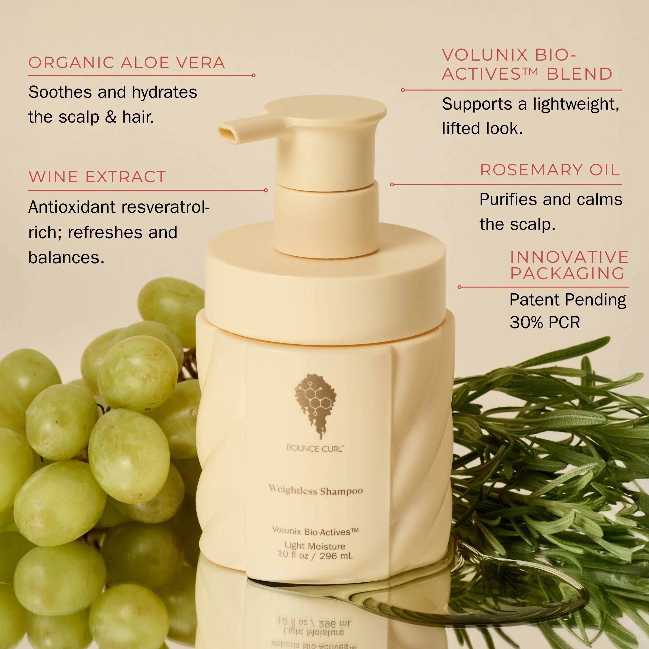 Bounce Curl Weightless Shampoo - 296ml