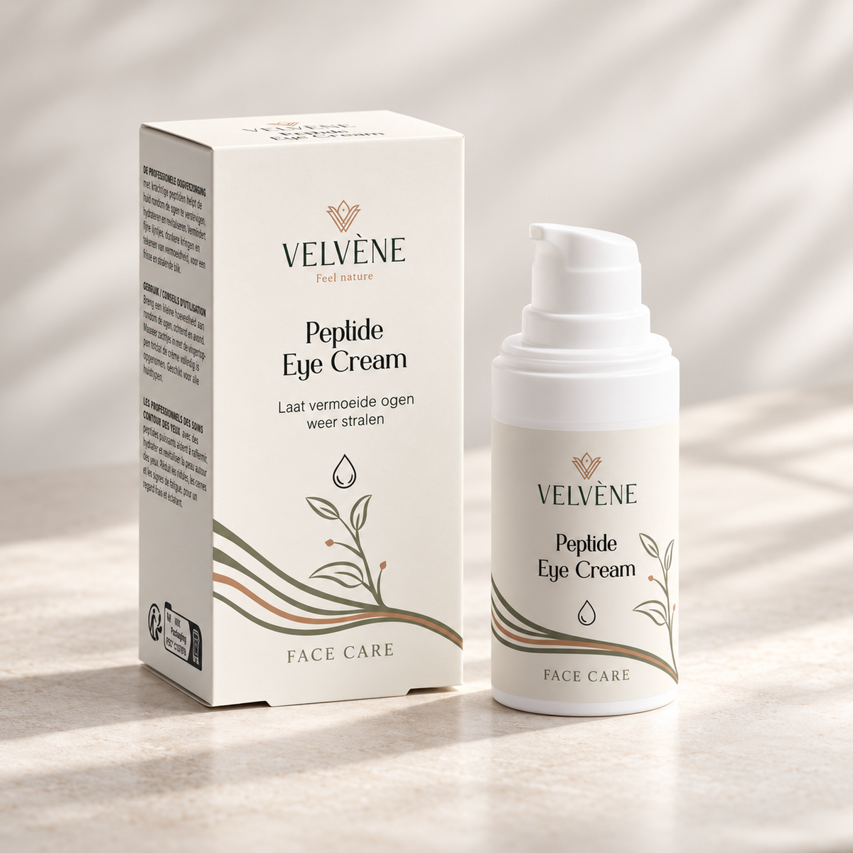 (précommande) Crème contour des yeux aux peptides Velvène - 15 ml