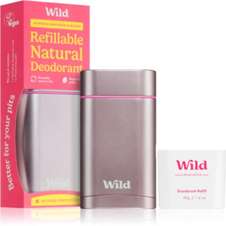 Pink Case + Jasmine & Mandarin Blossom Deo Refill - Wild