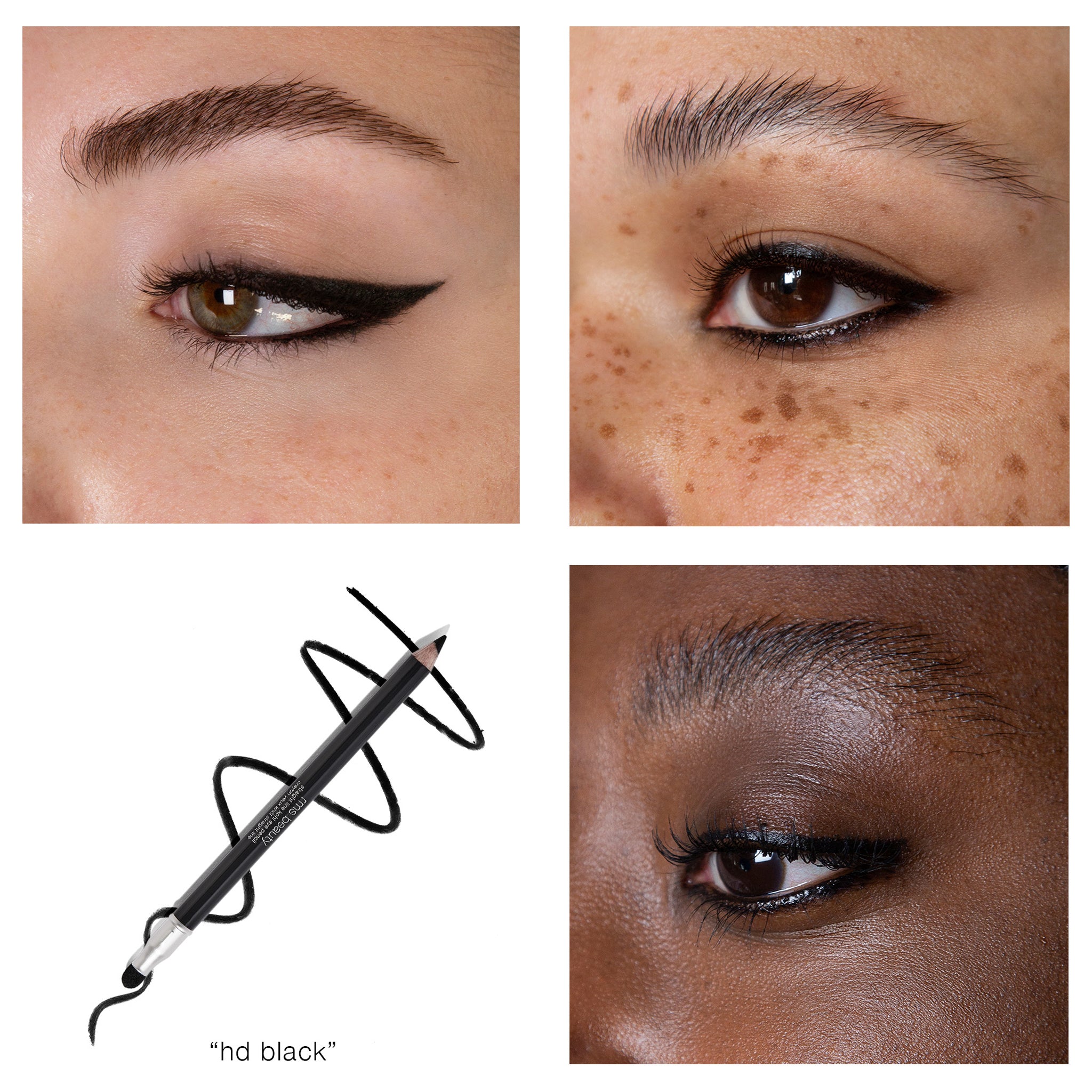 Straight Line Kohl Eye Pencil met slijper - RMS BEAUTY